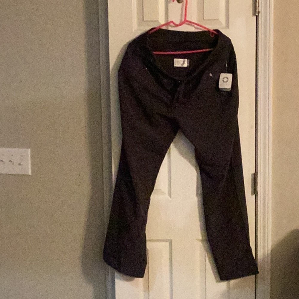 Scrub pants, size large, dark grey, Cherokee